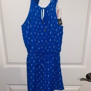 As U Wish brand romper with anchor design